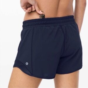 Lululemon Hotty Hot True Navy Shorts Size 4